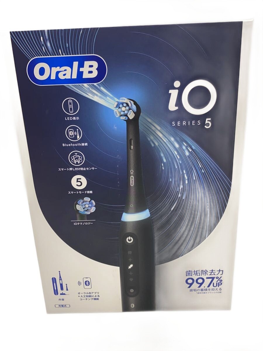 【中古】BRAUN◆電動歯ブラシ IOG52J62KBK iOG5.2J6.2K BK//【家電・ビジュアル・オーディオ】