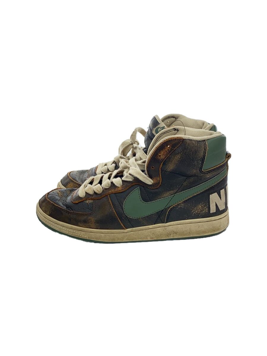 【中古】NIKE◆ハイカットスニーカー/28cm/BRW/307893 031 00//【シューズ】｜2ｎｄ STREET 店