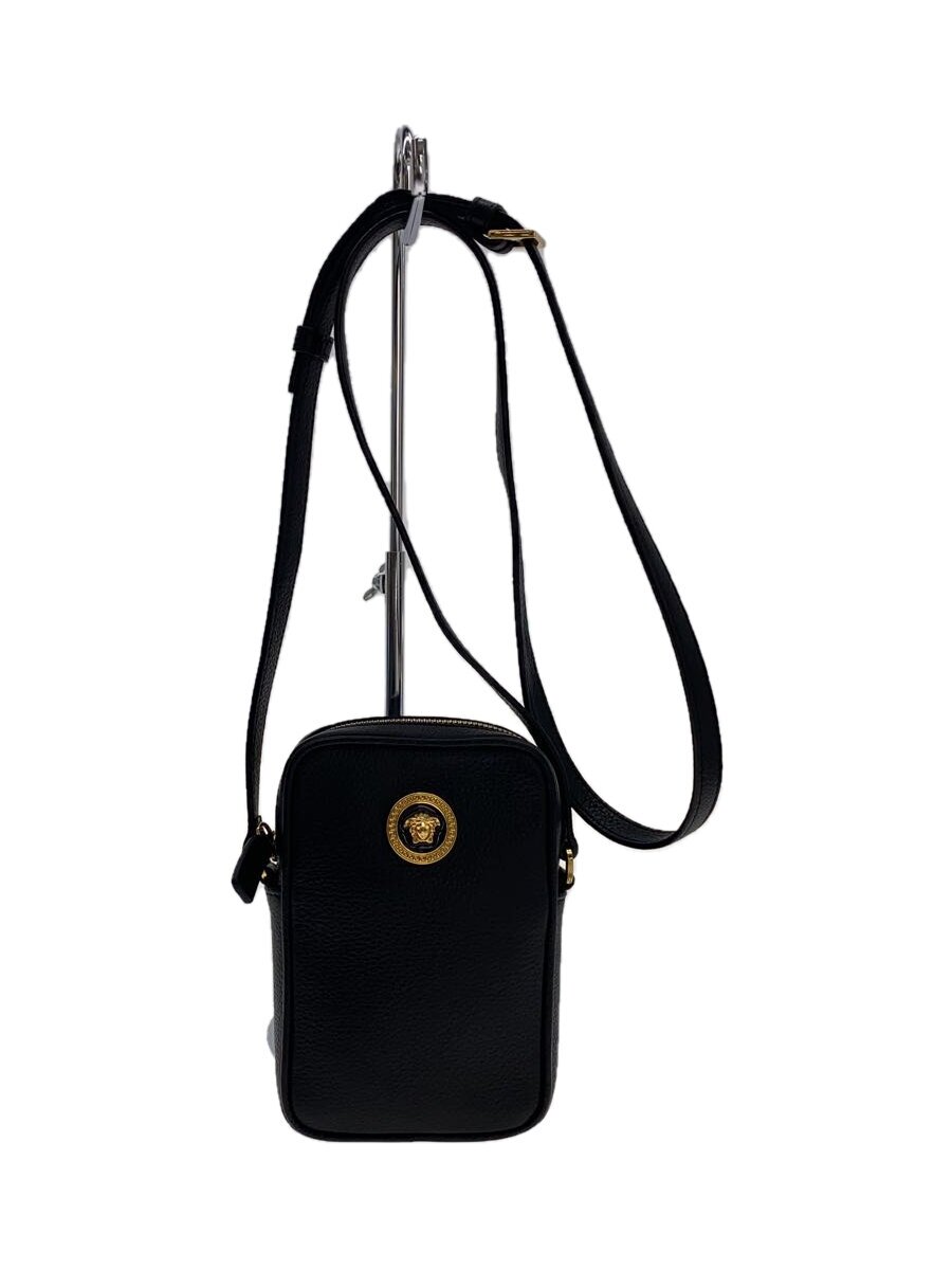 【中古】VERSACE◆ショルダーバッグ/レザー/BLK/1008863【バッグ】|2nd STREET 店