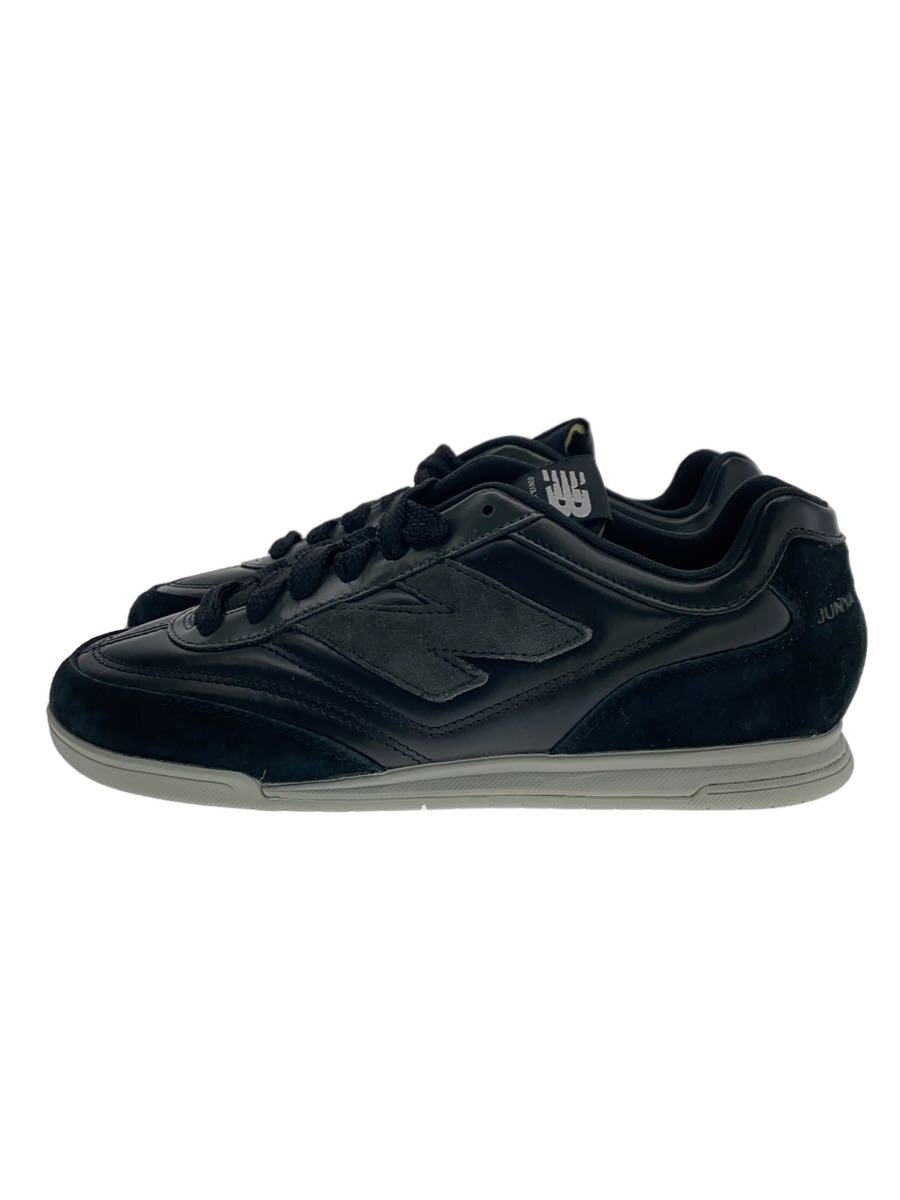 【中古】NEW BALANCE◆ローカットスニーカー/25珊/BLK/URC42WJ//【シューズ】