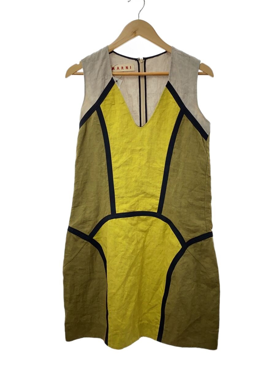 【中古】MARNI◆ワンピース/38/リネン/YLW/無地【レディースウェア】｜2ｎｄ STREET 店