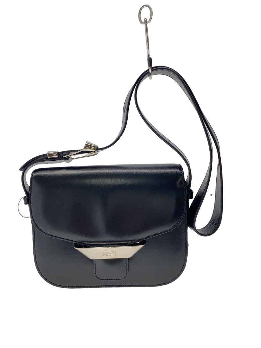 【中古】KENZO◆ショルダーバッグ/レザー/BLK/RIBBON【バッグ】｜2ｎｄ STREET 店