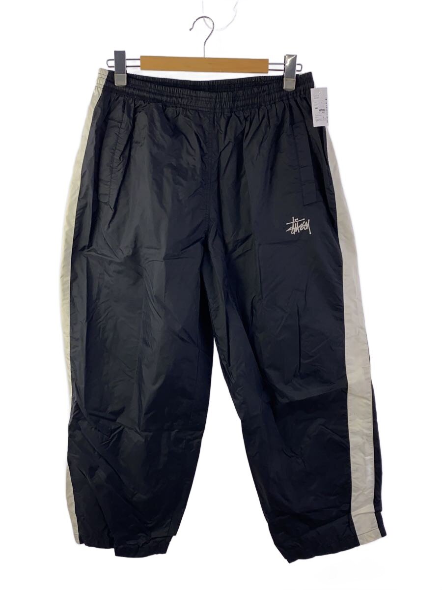 【中古】STUSSY◆STUSSYSPORT/90s/USA製/紺タグ/ストレートパンツ/L/ポリエステル/BLK//【メンズウェア】｜2ｎｄ STREET 店