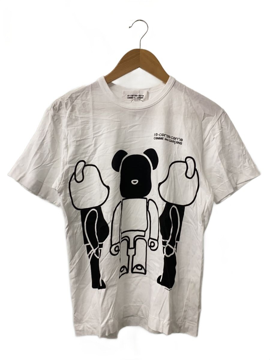 【中古】10 corso como COMME des GARCONS◆プルオーバー/ベアブリック/M/綿織物/白いこと/SC-T905/AD2009//【メンズウェア】