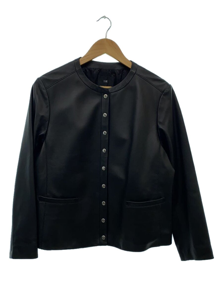 【中古】23区◆レザージャケット・ブルゾン/--/羊革/BLK/無地/213-5 JK WW KW【レディースウェア】｜2ｎｄ STREET 店