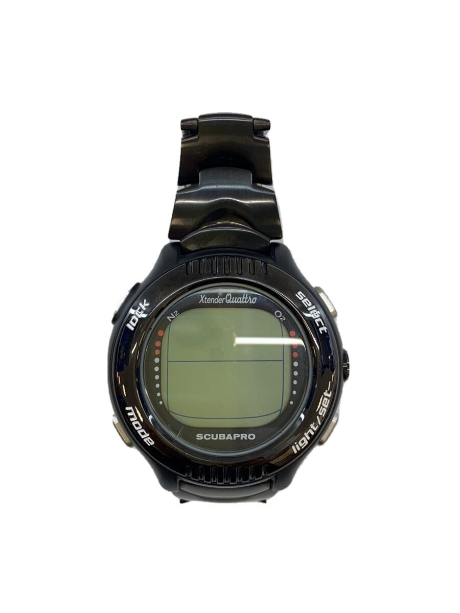 【中古】SCUBA PRO◆ウオッチ/--/ステンレス鋼/BLK/BLK/xtender v3【服飾雑貨他】