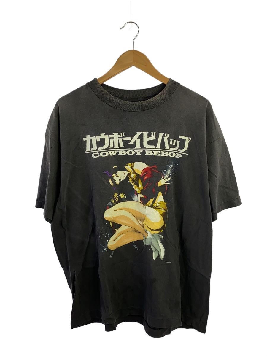 【中古】SAINT MICHAEL◆25SS/CB_SS TEE/COWBOY BEBOP/L/綿織物/GRY/SM-HR8-0000-C04//【メンズウェア】