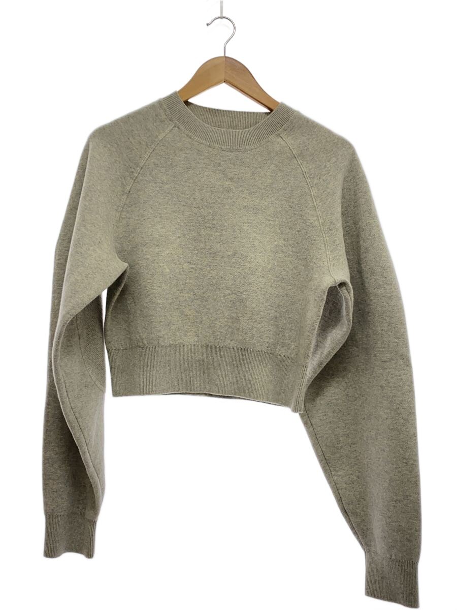 【中古】TODAYFUL◆24AW/Compact Raglan Knit//FREE/綿織物/薄墨色/1240525【レディースお召しもの】
