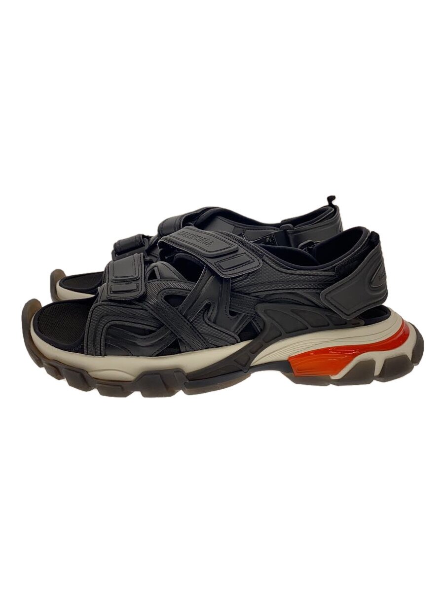 【中古】BALENCIAGA◆TRACK SANDALサンダル/44/BLK/655954【シューズ】
