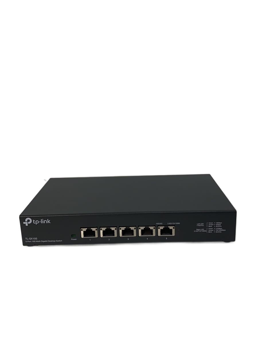 【中古】tp-link◆10G界面×5 アンマネージスイッチ/マイコン境界線の外側備品/TL-SX105【マイコン】
