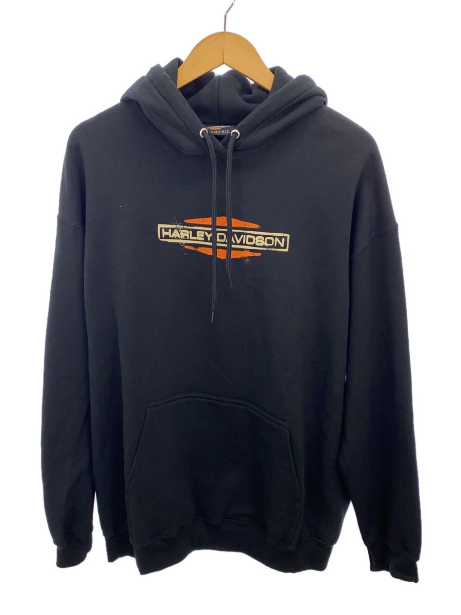 【中古】HARLEY DAVIDSON◆パーカー/XL/綿織物/BLK/96492-20VM/【メンズウェア】