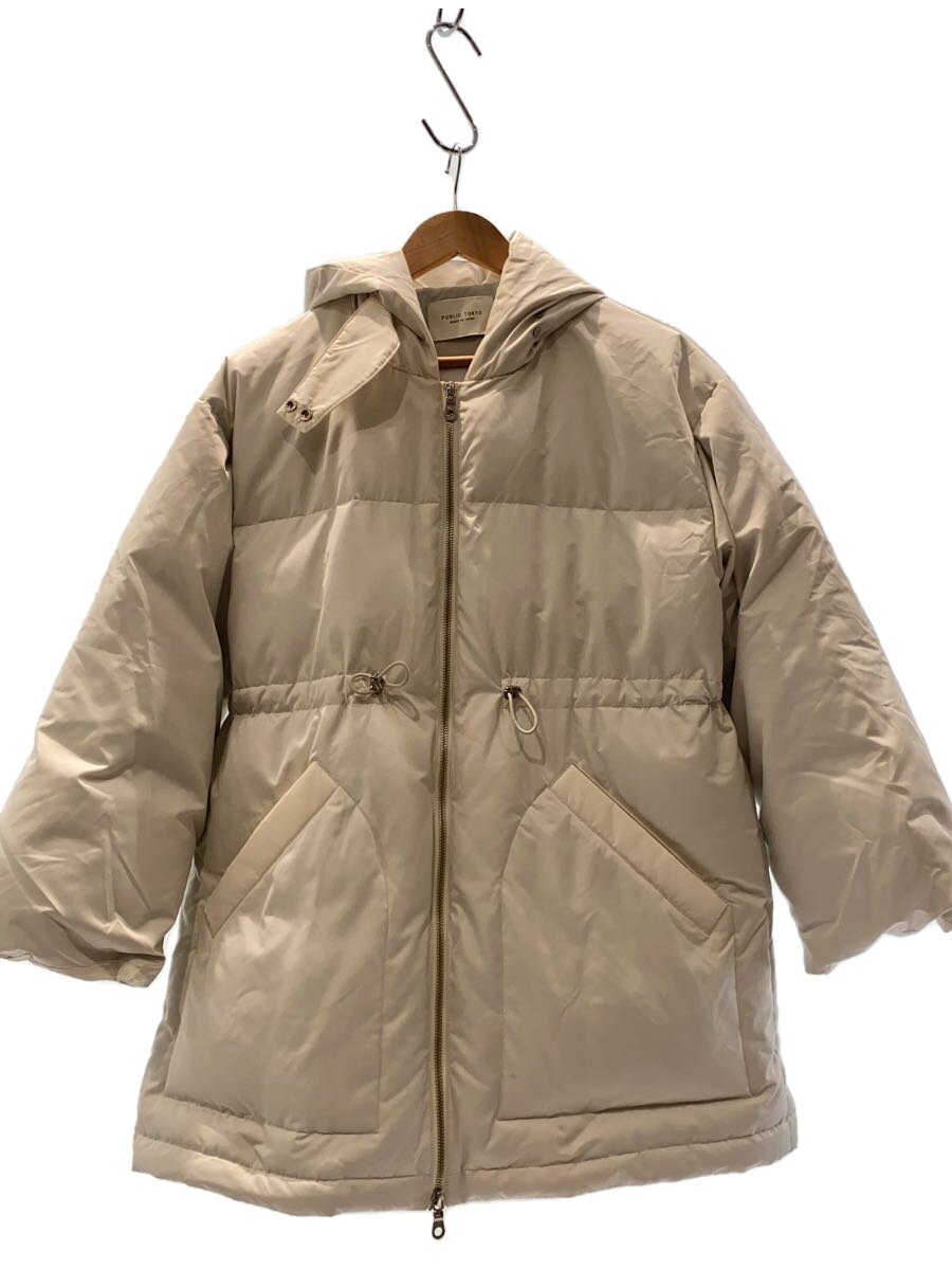 【中古】PUBLIC TOKYO◆ボリュームスリーフダウンジャケット/FREE/ポリエステル/WHT/162555002【レディースウェア】｜2ｎｄ STREET 店 10,472円