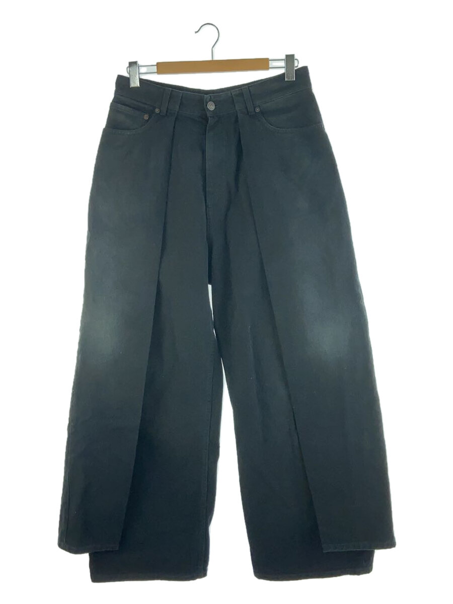 【中古】BALENCIAGA◆ダブルサイドデニム/S/コットン/BLK/767983//【メンズウェア】|2nd STREET 店