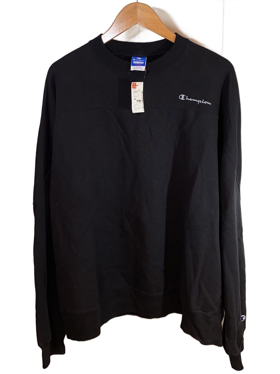 【中古】Champion◆汗水/XL/ポリエステル/BLK/C8-B023//【メンズウェア】