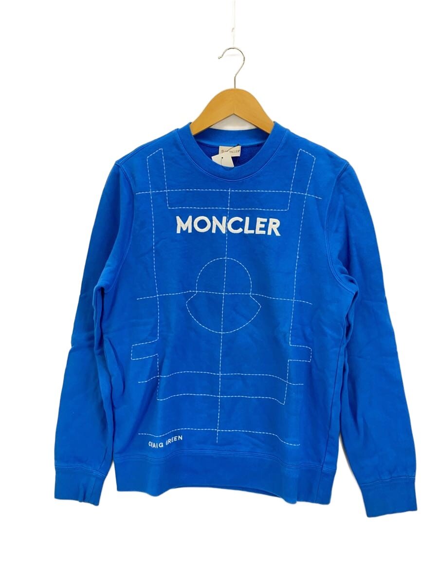 【中古】MONCLER◆&times;CRAIG GREEN/スウェット/S/コットン/BLU/F209H8G70910 V8177【メンズウェア】｜2ｎｄ STREET 店