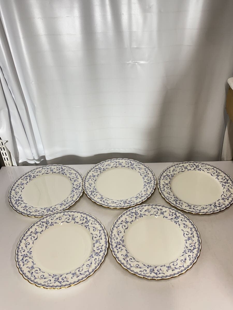 【中古】Noritake◆プレート/5点セット/WHT【キッチン用品】