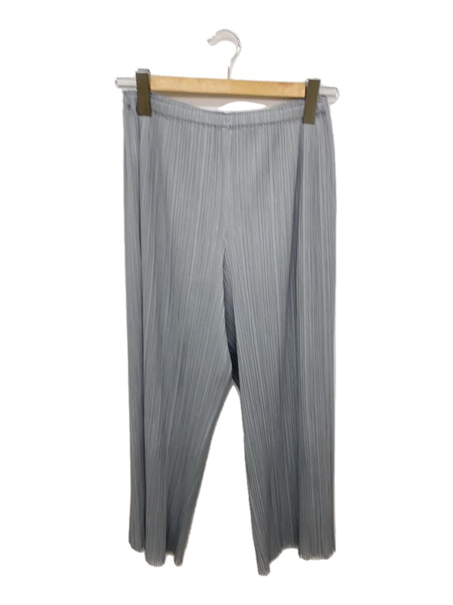 【中古】PLEATS PLEASE ISSEY MIYAKE◆ボトム/4/ポリエステル/GRY/無地/2261-JF184【レディースウェア】｜2ｎｄ STREET 店
