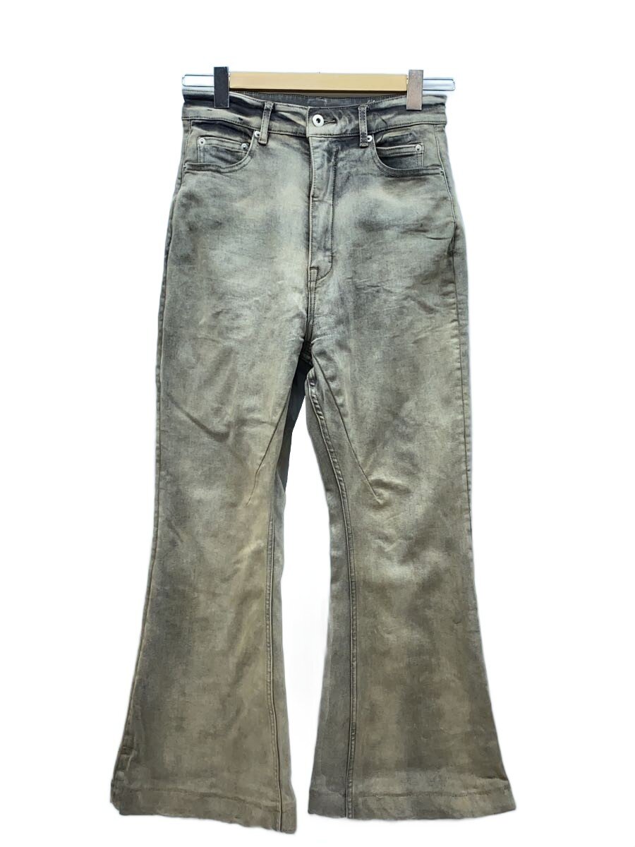【中古】RICK OWENS DRKSHDW◆BOLAN BOOTCUT/MINERAL PEARL/ブーツカットパンツ/28/DU02C5365-SDMP//【メンズウェア】