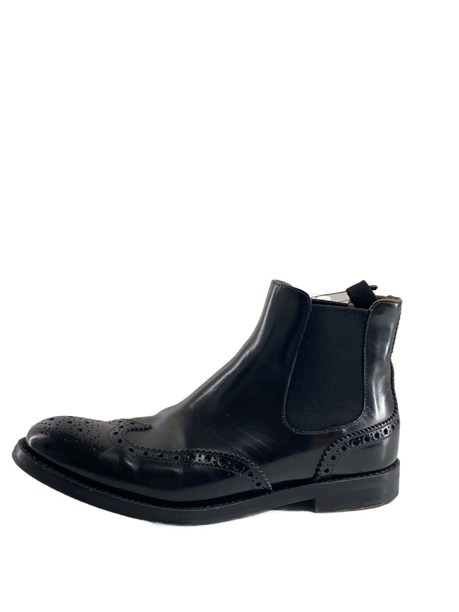 【中古】Church’s◆サイドゴアブーツ/36.5/BLK/なめし革【シューズ】