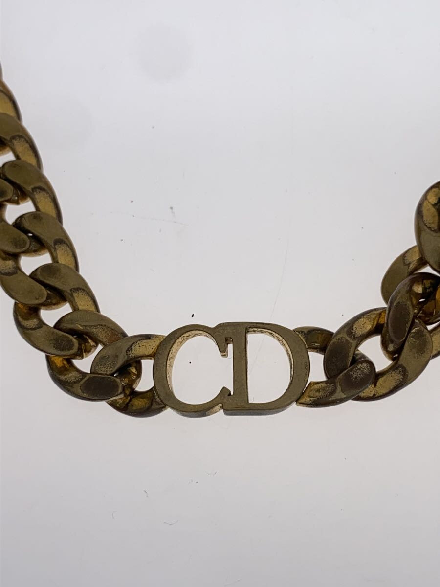 【中古】Christian Dior◆首飾り/ゴールド/いの一番有/メンズ【服飾雑貨他】