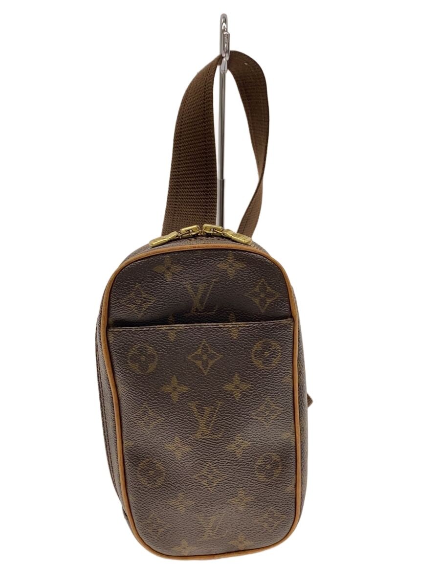 【中古】LOUIS VUITTON◆ポシェット・ガンジュ/PVC/赤銅色/M51870//【御徒面子】