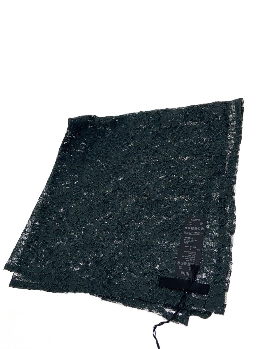 【中古】juha◆えり巻き/人絹/GRN/メンズ/10220902【服飾雑貨他】
