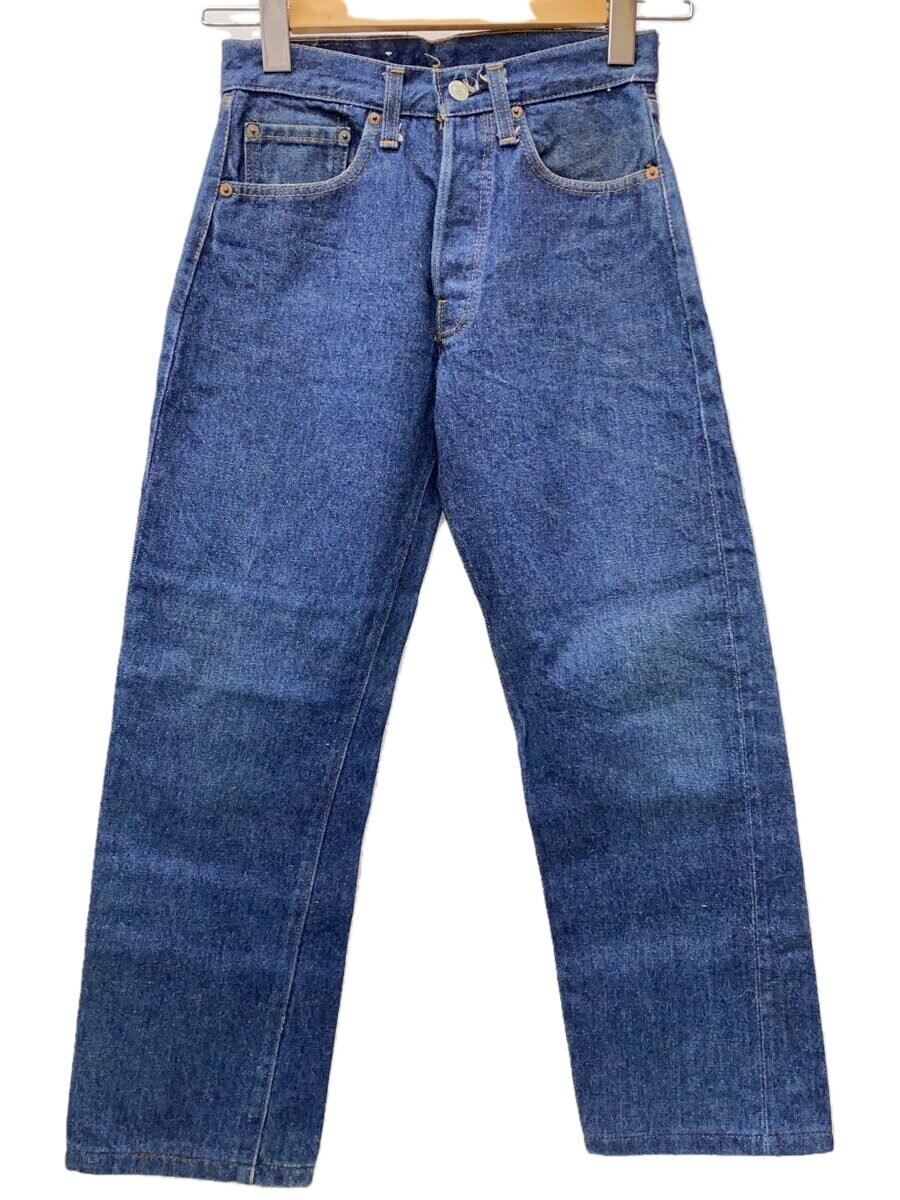 【中古】Levi’s◆501/80s/USA製/ヴィンテージ/赤耳/黒カン/エルパソ/Rため桶/濃紺色/名取り草飛球/W27//【メンズウェア】