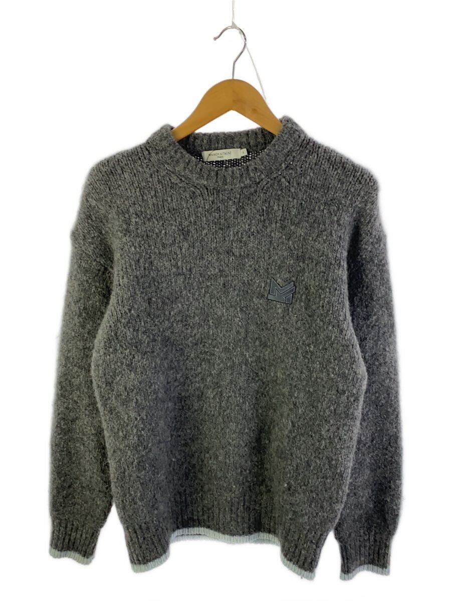 【中古】MAISON KITSUNE◆ニット・セーター(厚手)/XS/ウール/GRY/無地/HM00529KT1040/21AW//【メンズウェア】｜2ｎｄ STREET 店