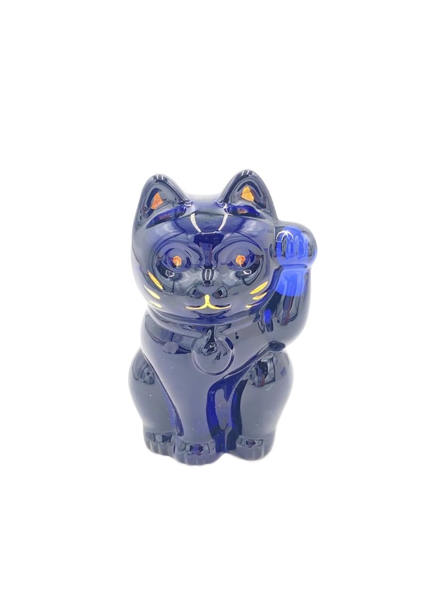 楽天市場】バカラ クリスタル 招き猫 ラッキー キャット ミッドナイト