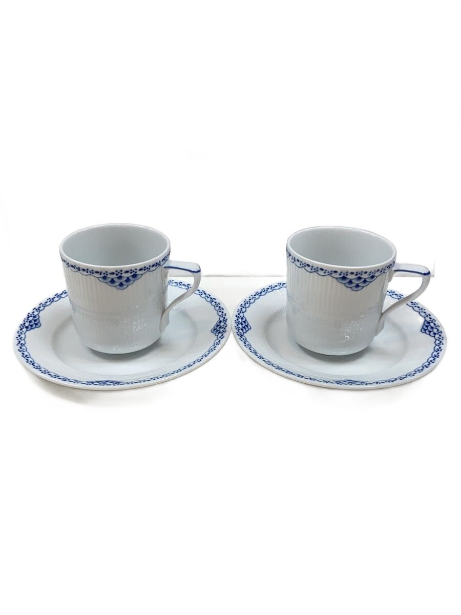 【中古】ROYAL COPENHAGEN◆カップ&ソーサー/4点セット/WHT//【キッチン用品】｜2ｎｄ STREET 店