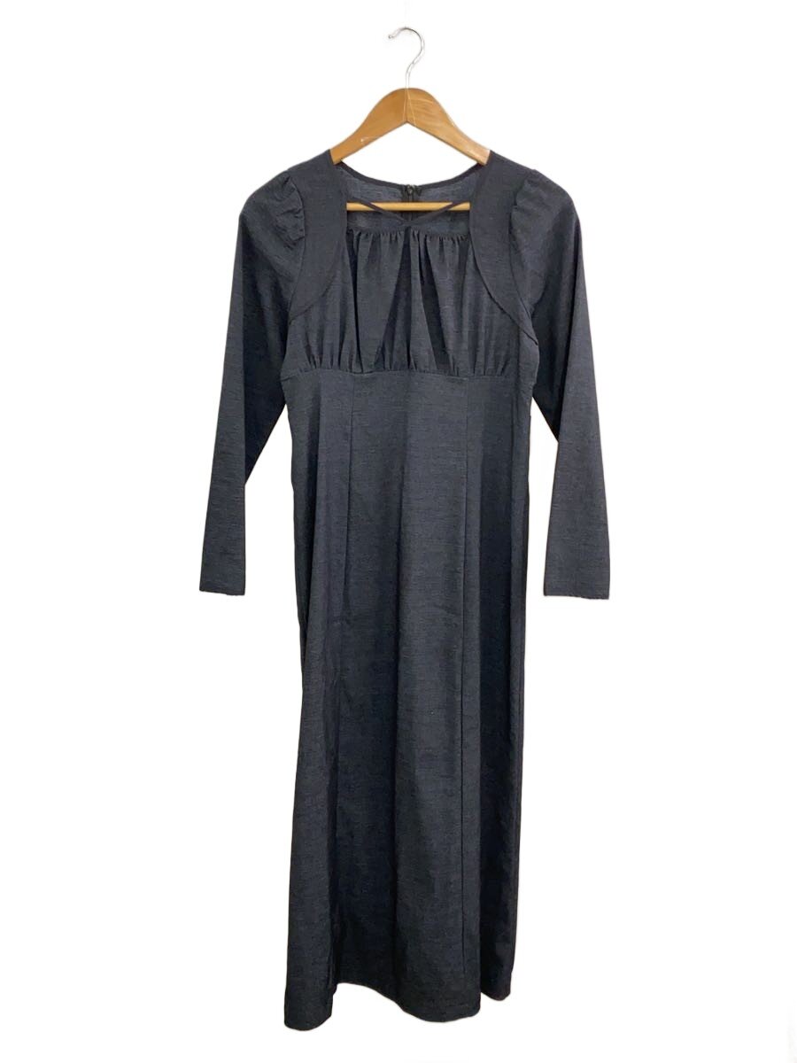 【中古】N. Natural Beauty Basic◆長袖ワンピース/M/ポリエステル/NVY/無地/166-3140303【レディースウェア】|2nd STREET 店