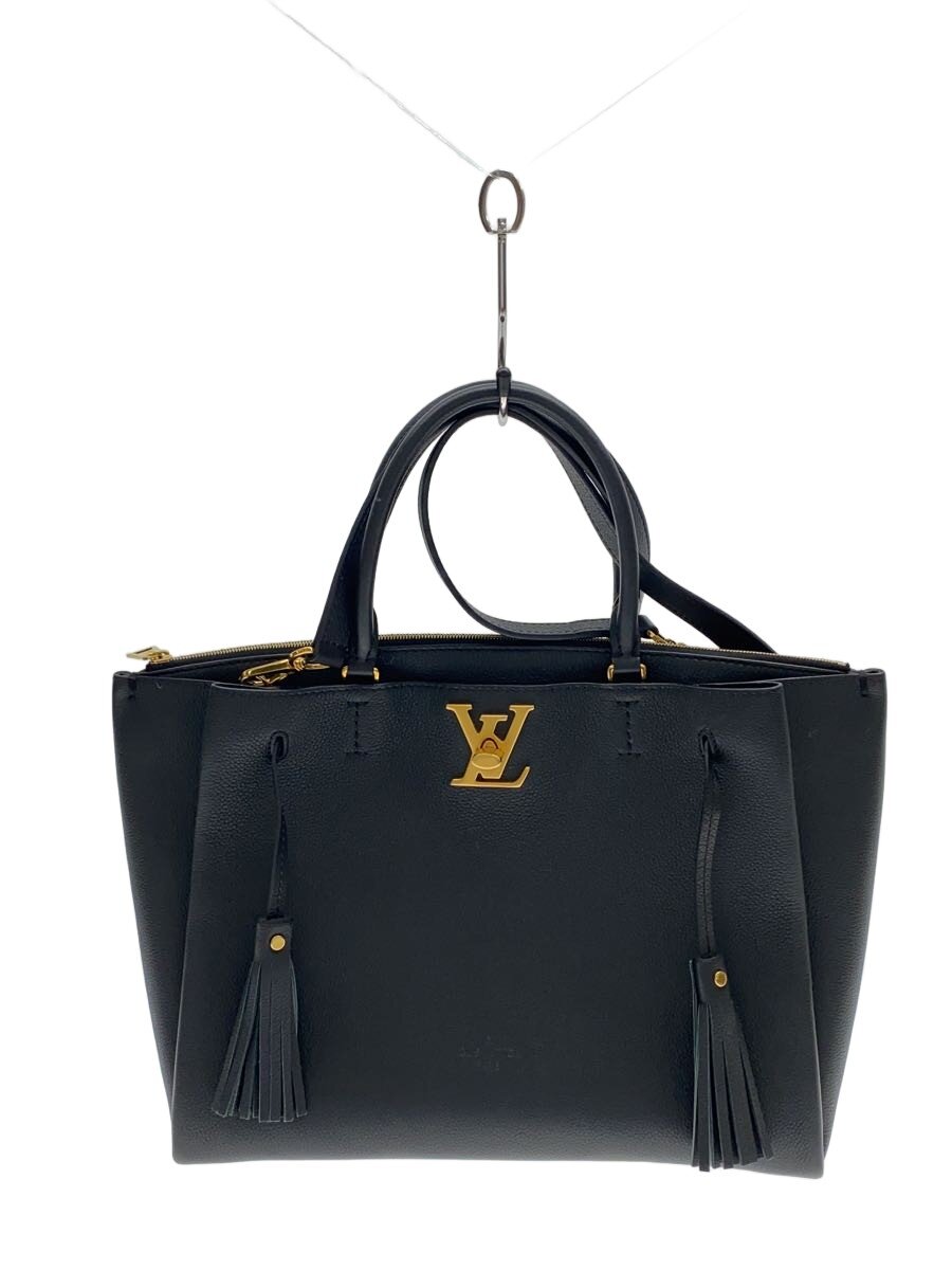 【中古】LOUIS VUITTON◆鍵を掛ける羶肉_パルナセア/牛皮/BLK【御徒面子】