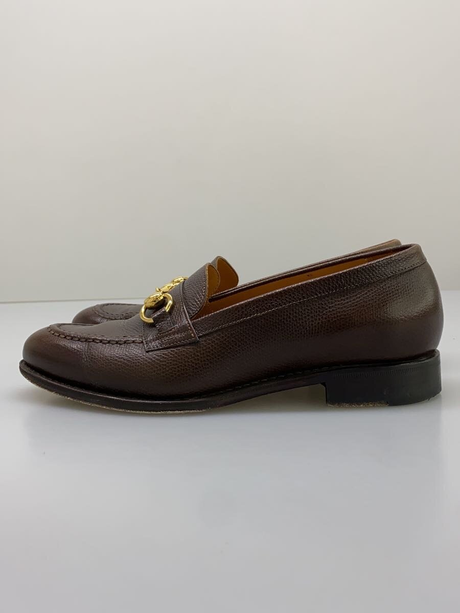 【中古】Jalan Sriwijaya◆置き目毛革/23.5糎/BRW/なめし革【シューズ】