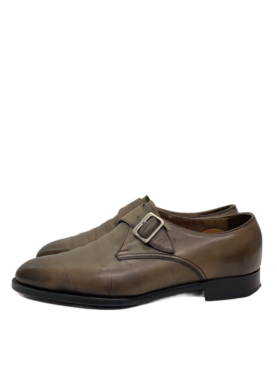 【中古】EDWARD GREEN◆お召しものシューズ/UK7.5/BRW/なめし革/Mercer【シューズ】