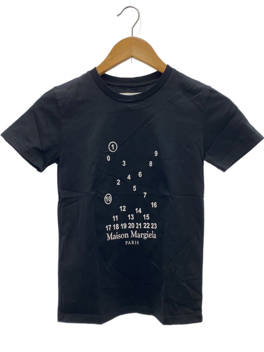 【中古】Maison Margiela◆電話番号ロゴタイププルオーバー/XS/綿織物/BLK/S51GC0517【レディースお召しもの】