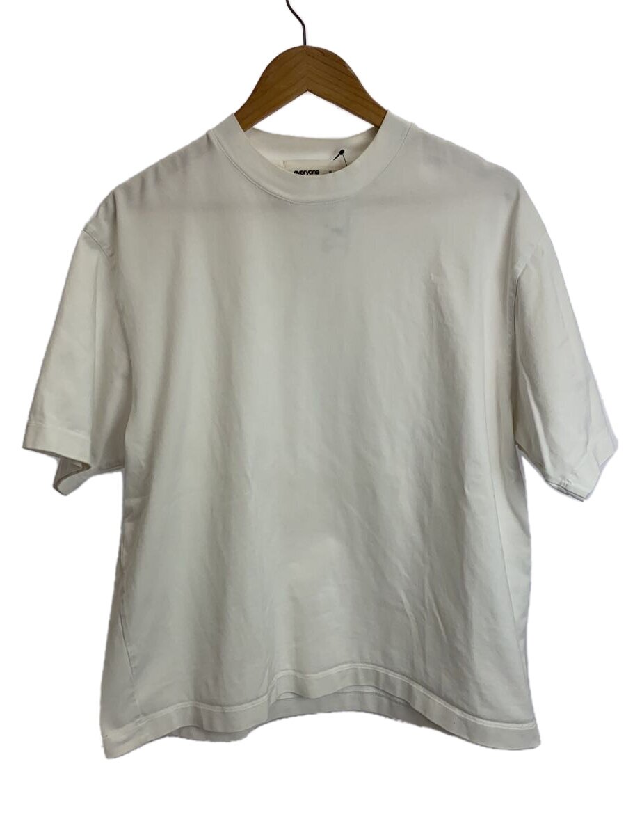 【中古】everyone◆プルオーバー/M/綿織物/WHT/無地/EV-CS04【メンズウェア】