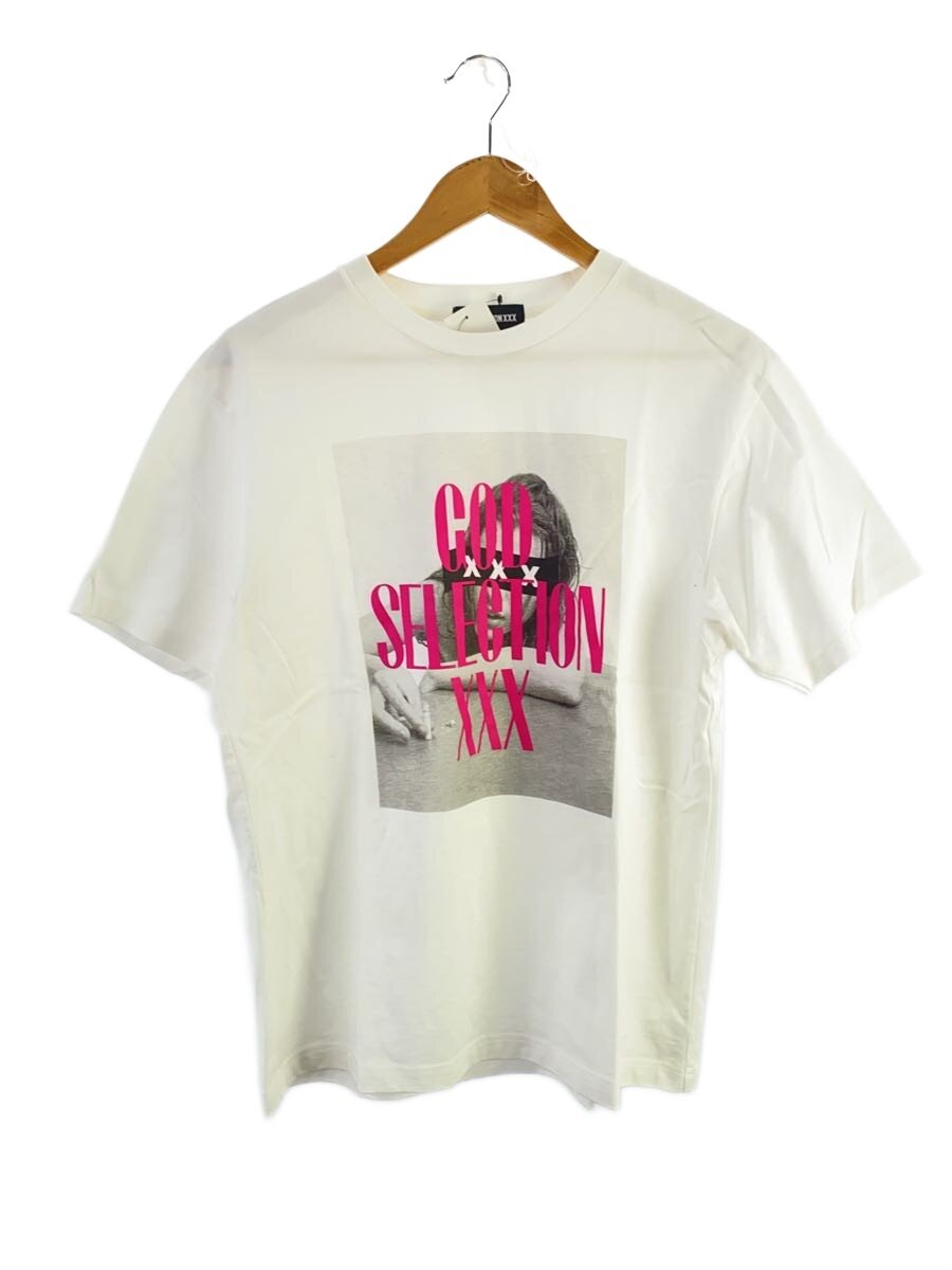 【中古】GOD SELECTION XXX◆プルオーバー/S/綿織物/白いこと/刷り上げる【メンズウェア】