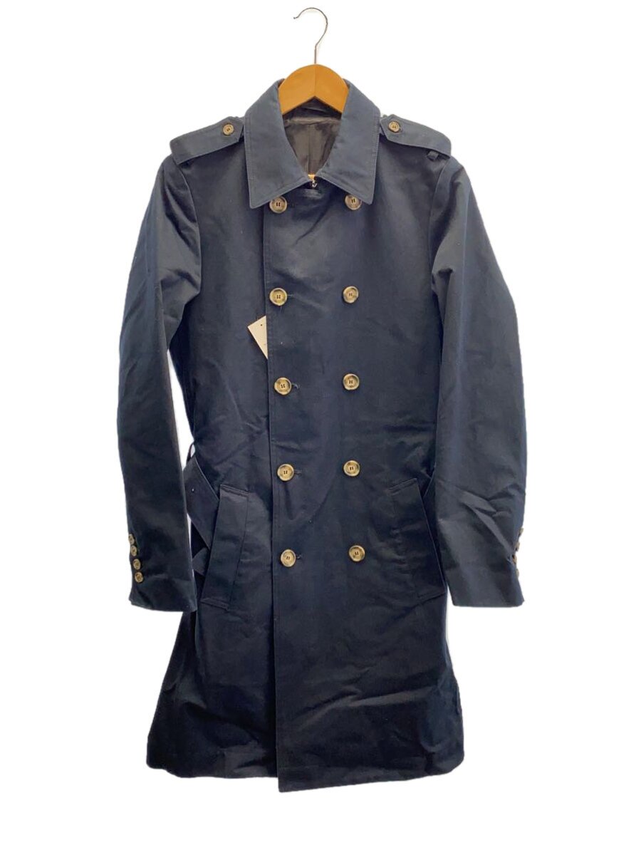 【中古】ami alexandre mattiussi◆トレンチコート/XS/コットン/NVY/H14OW10.27//【レディースウェア】|2nd STREET 店