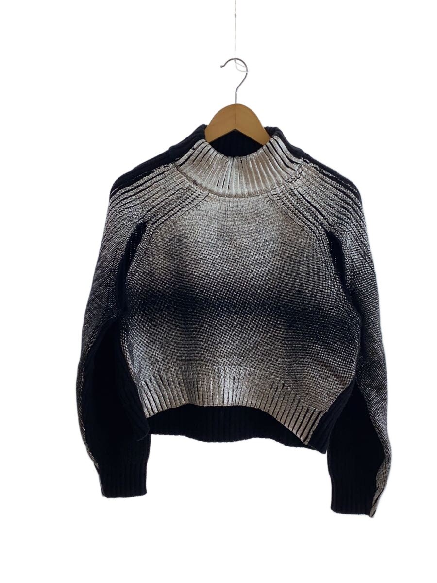 【中古】DIESEL◆ニット・セーター(厚手)/S/ウール/SLV/メタリック加工【レディースウェア】|2nd STREET 店