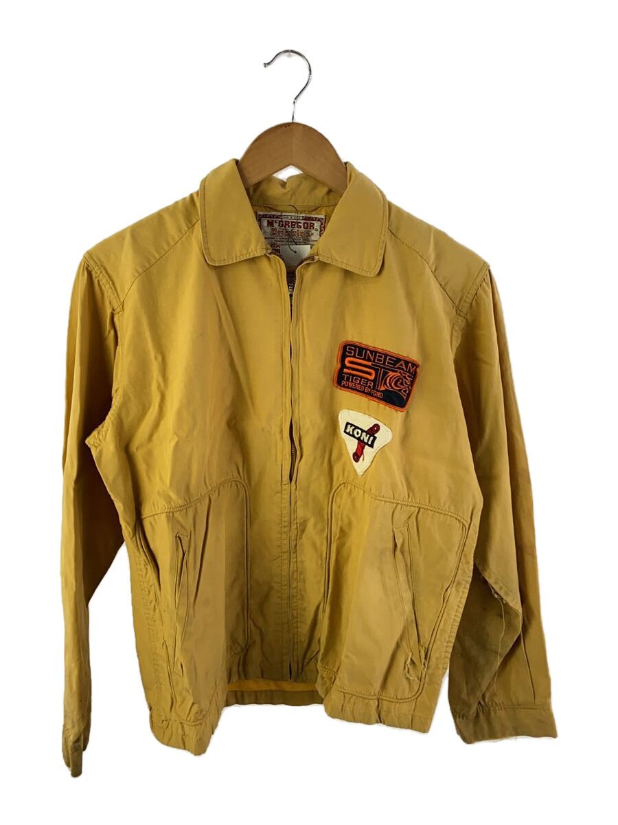 【中古】McGREGOR◆60s/ジャケット/40/ナイロン/YLW/AEROジップ/マスタード/状態考慮【メンズウェア】｜2ｎｄ STREET 店