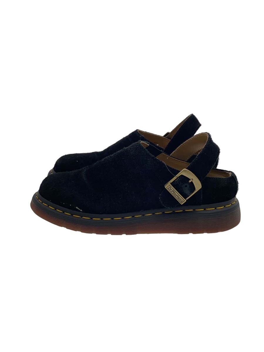 【中古】Dr.Martens◆シューズ/UK6/BLK/スウェード【シューズ】