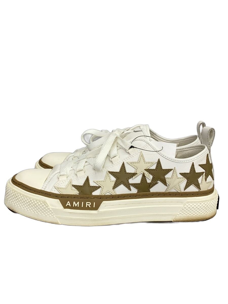 【中古】AMIRI◆ローカットスニーカー/44/WHT/なおなお書き23MFS014-100【シューズ】