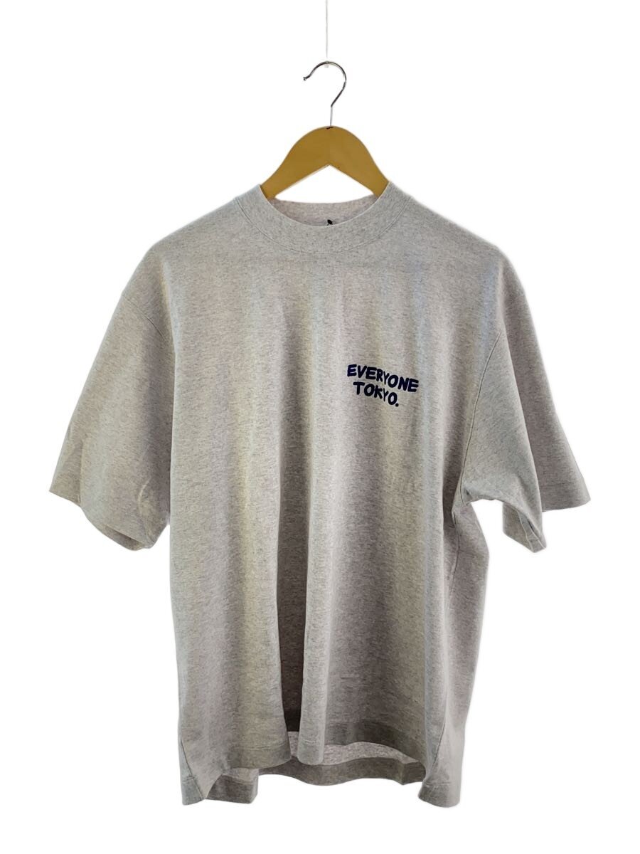 【中古】everyone◆プルオーバー/M/綿織物/GRY/EV23-CS06//【メンズウェア】