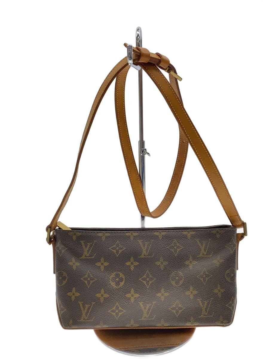 【中古】LOUIS VUITTON◆トローター_モノグラム・キャンバス/PVC/BRW//【バッグ】|2nd STREET 店