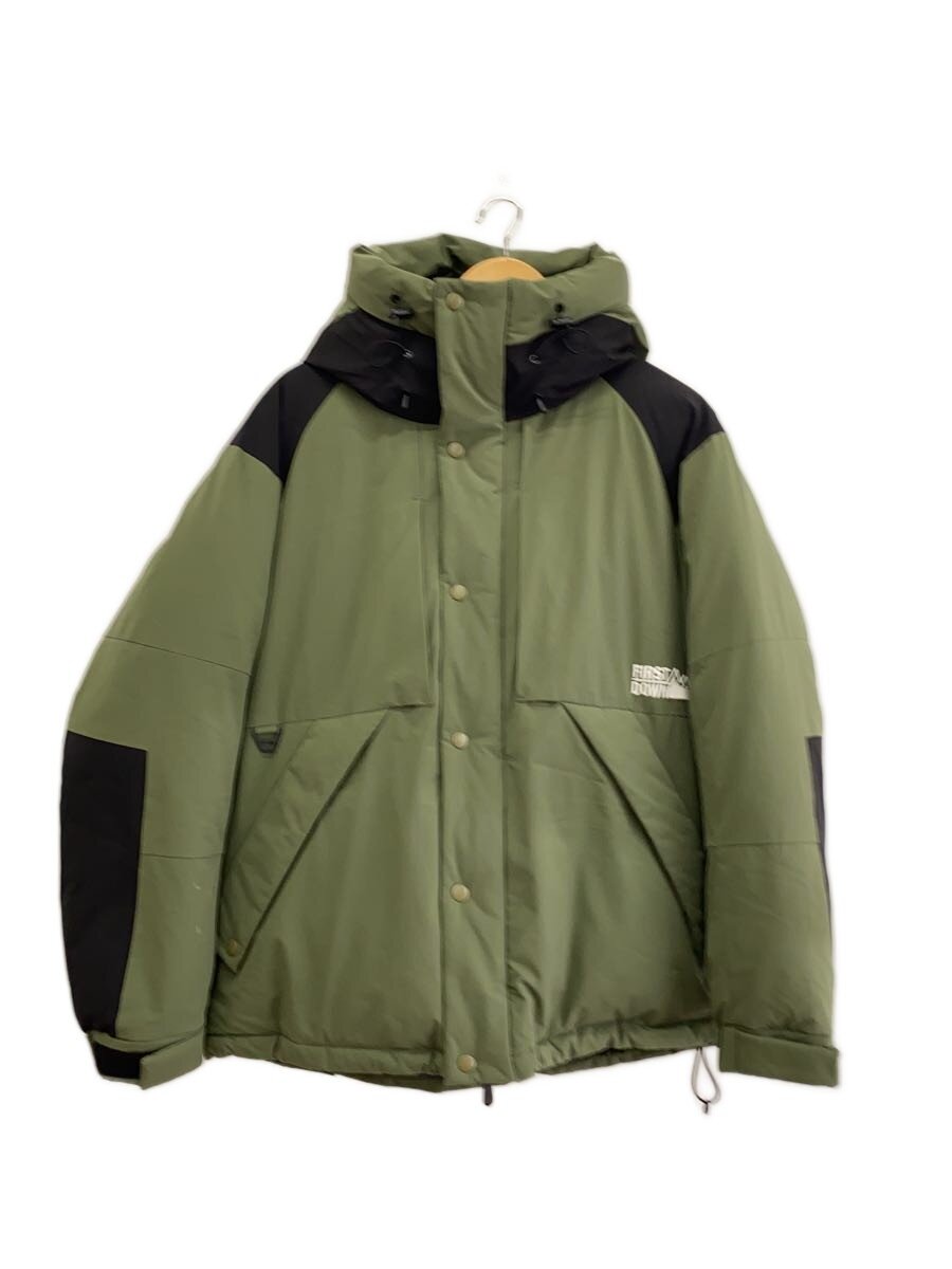 【中古】FIRST DOWN◆ダウンジャケット/L/--/GRN/無地【メンズウェア】｜2ｎｄ STREET 店
