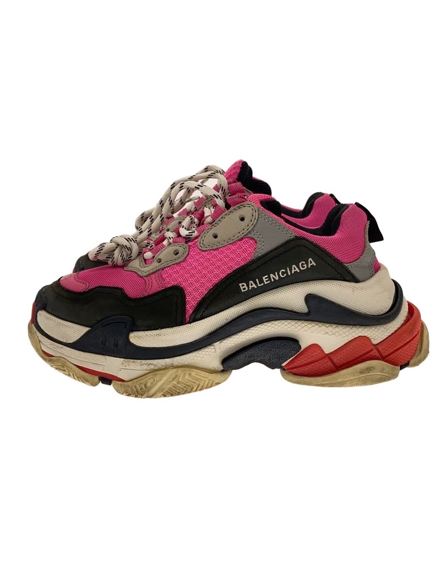 【中古】BALENCIAGA◆triple s/ローカットスニーカー/36/PNK/524039//【シューズ】|2nd STREET 店