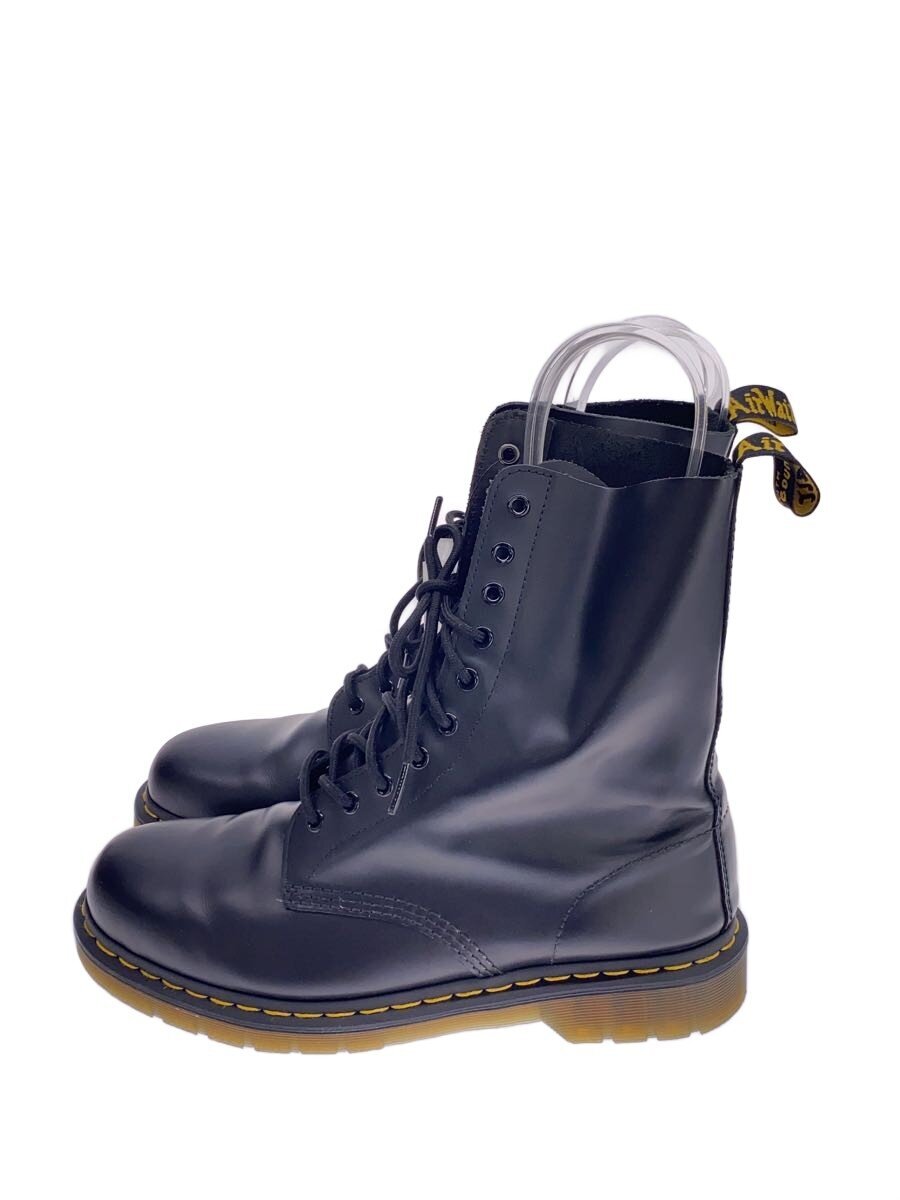 【中古】Dr.Martens◆STANDARD FIT/UK10/BLK/フェイクレザー/1490【シューズ】