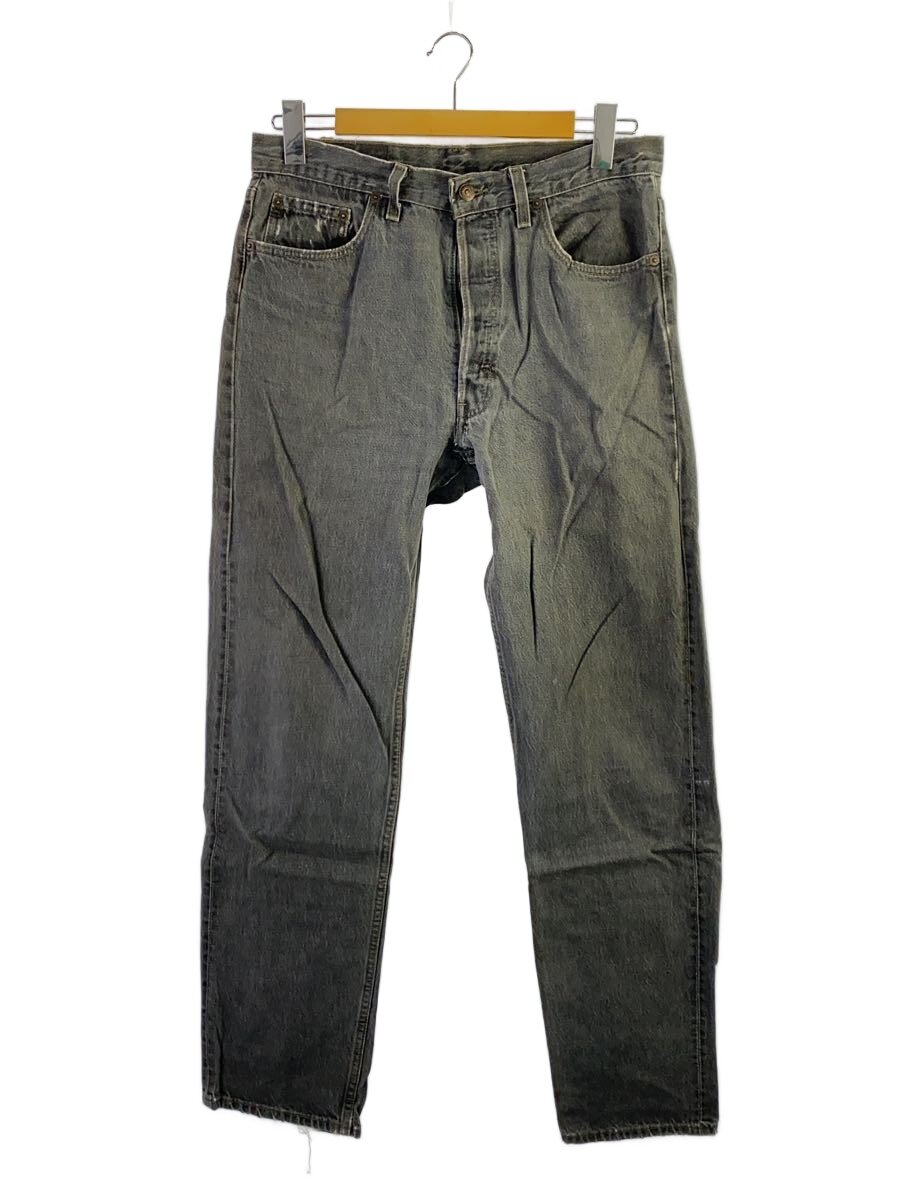 【中古】Levi’s◆90s/USA製/先染め501-0658/34*34/デニム/GRY/各所ダメージ【メンズウェア】|2nd STREET 店