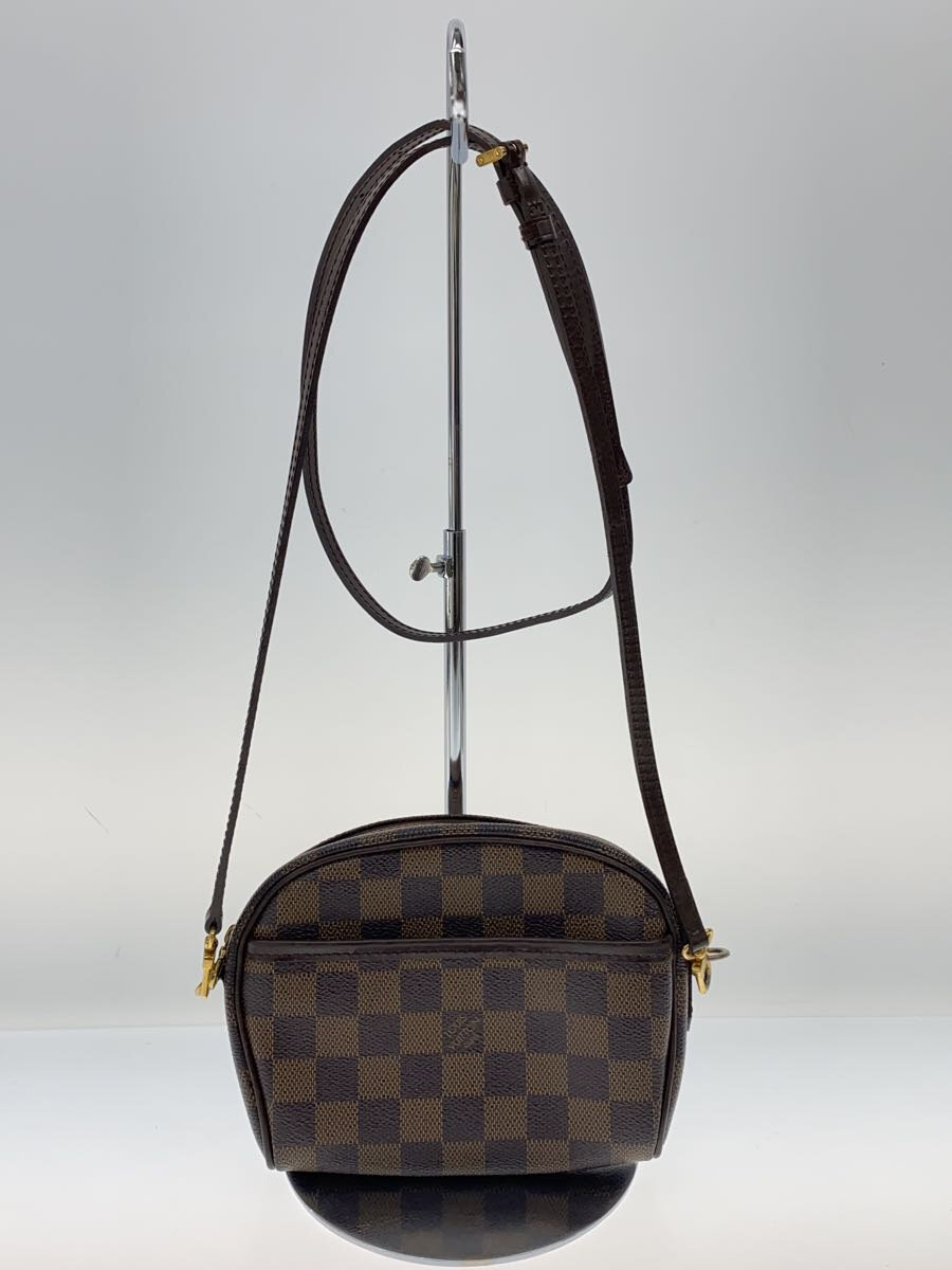 【中古】LOUIS VUITTON◆ポシェット・イパネマ_ダミエ・エベヌ_BRW/PVC/BRW/総柄//【バッグ】｜2ｎｄ STREET 店