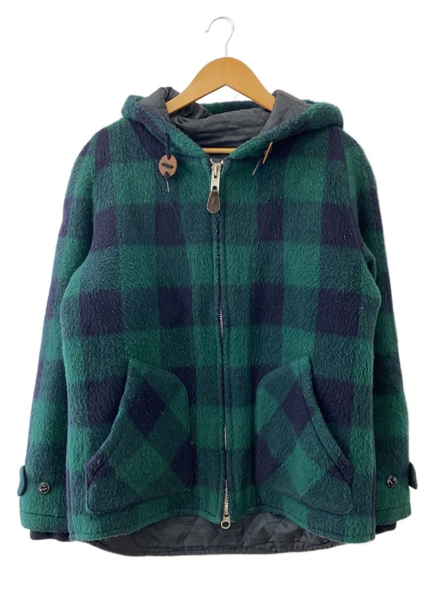 【中古】Schott◆ジャケット/38/ウール/GRN/チェック//【メンズウェア】｜2ｎｄ STREET 店